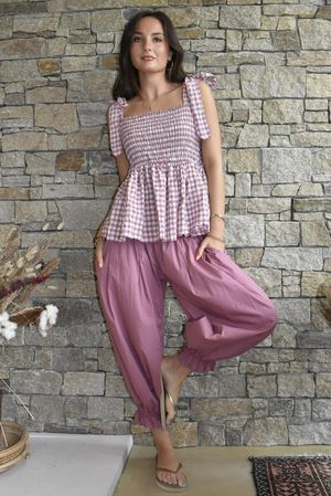 Paloma Bloomer Pant Indian Pink